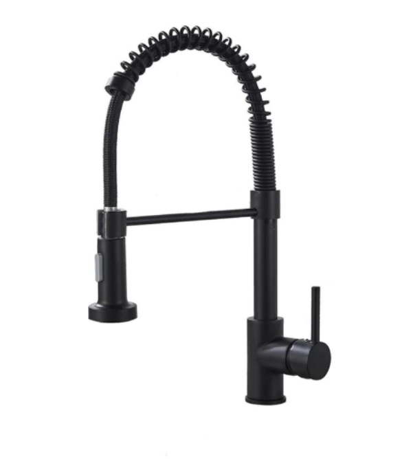 UB Baterie bucatarie cu dus extractibil si 2 functii de curgere cu arc