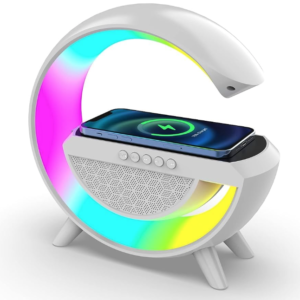 UB Boxa Multifunctionala 3 in 1 lampa LED RGB smart BT 2301 boxa bluetoothb incarcator telefon wireless lumina RGB