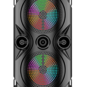 UB Boxa Portabila ZQS 4259 Microfon Bluetooth Mp3 Digital Player 2 Difuzoare Led RGB DEP