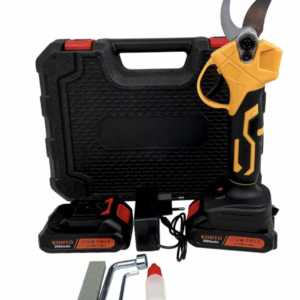 UB Foarfeca de gradina cu 2 acumulatori pentru vita de vie si crengi 88V 2Ah Galben