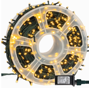 UB Instalatie de Craciun tip Rola interior sau exterior rezistenta 100m 500LED ALB CALD