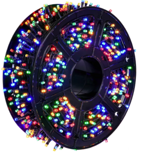 UB Instalatie de Craciun tip Rola interior sau exterior rezistenta 100m 500LED MULTICOLOR