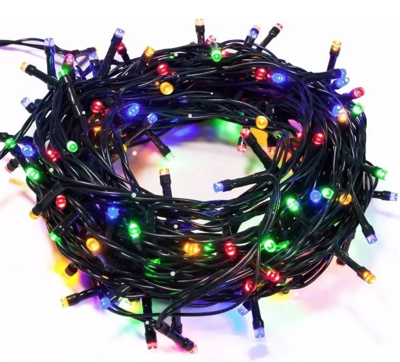 UB Instalatie liniara 100 LED 9m lumineaza intermitent MULTICOLOR