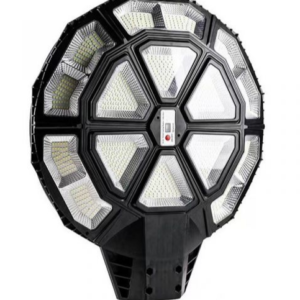 UB Lampa solara stradala  990 LED putere 1000W cu telecomanda ROTUNDA SUS