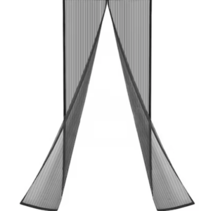 UB Plasa Anti Insecte pentru usi NEAGRA inchidere magnetica 100x210 cm