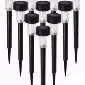 UB Set 10 lampi solare pentru gradina cu Led Negre SO