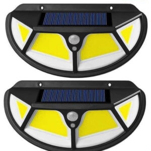 UB Set 2 Lampa solara SH -122 LED COB cu senzor de miscare si lumina 3 moduri ILUMINARE