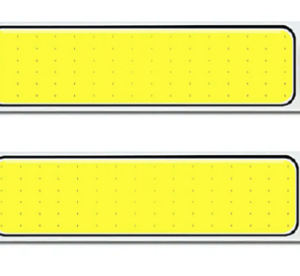 UB Set 2 Plafoniere auto LED 260mm universale 12 24V dube rulote camioane RUAN