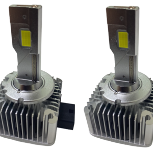 UB Set de 2 becuri Led D1S putere 120W temperatura lumina 6500K Alb CANBUS cu ventilator