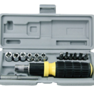 UB Set surubelnita clichet cu biti 15 piese 1/4
