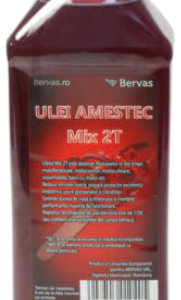 Ulei amestec MIX 2T pentru drujba si MTC (motocositori) rosu 500ml