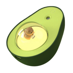 Umidificator AVOCADO 210ml 138x102x86mm portabil cu lumina de noapte
