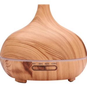 Umidificator de Aer 300ml LED model NATURAL WOOD Difuzor