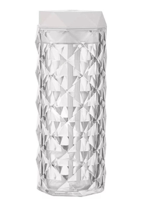 Umidificator de aer tip lampa decorativa cu lumini LED crystal