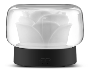 Umidificator pentru camera in forma de trandafir 400ml