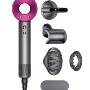 Uscator de par ionizat anti frizz 1800W cu 3 trepte viteza 4 setari temperatura