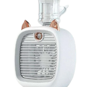 Ventilator portabil reincarcabil cu pulverizator de apa Andowl Q HF2